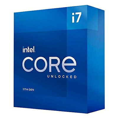 【中古】（新古品） インテル 中央処理装置 BX8070811700K 消印付き添い人 Corei7-11700 8中核グループ 3.60 GHz LGA1200 5xxChipset 125W【日本定め事染みわたる品】