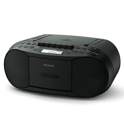 【中古】（新古品）ソニー CDラジカセ レコーダー CFD-S70 : FM/AM/ワイドFM対応 録音可能 ブラック CFD-S70 B｜ベアホームズ