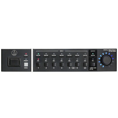 【中古】 Audio-Technica ATDM-0604 デジタル自動ミキサー プロフェッショナルスタジオモニターヘッドフォン ブラック