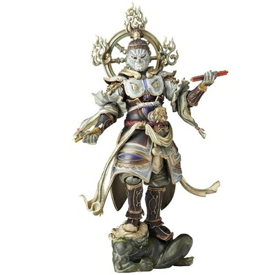 【中古】 リボルテックタケヤ002 広目天 ノンスケール ABS&PVC製 塗装済み アクションフィギュア