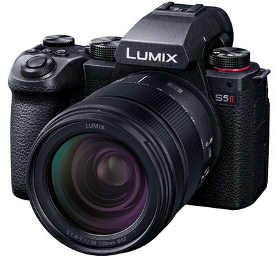 【中古】 パナソニック(Panasonic) フルサイズミラーレス一眼カメラ 望遠撮影 マクロ撮影まで幅広いシーンに対応 S5M2H ブラック DC-S5M2H