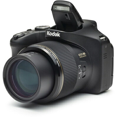 【中古】（新古品） Kodak PIXPRO Astro Zoom AZ652-BK 20MP Digital Camera with 65X Optical Zoom and 3\