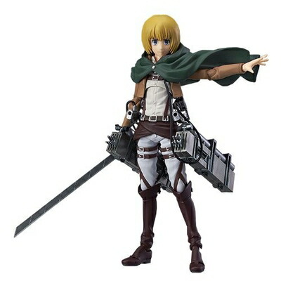 【中古】（新古品） figma 進撃の巨人 アルミン・アルレルト （ワンダーフェスティバル2014[冬]、グッドスマイルオンラインショップ限定）