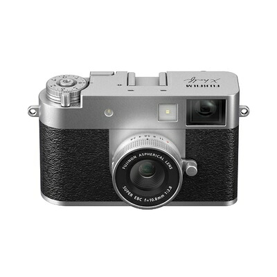 【中古】（新古品）富士フイルム(FUJIFILM) コンパクトデジタルカメラ X-half しろがね色 F X-HF1-S JP 二言葉づかい相応う