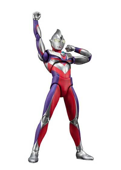 【中古】（新古品） TAMASHII NATIONS ウルトラアクト ウルトラマンティガ ウルトラマンティガ(マルチタイプ) 約160mm PVC&ABS製 塗装済み可動フィギュア