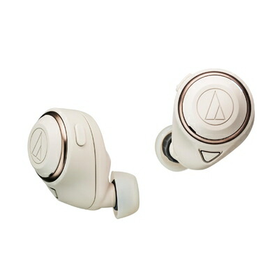 【中古】オーディオテクニカ ATH-CKS50TW BG ワイヤレスイヤホン bluetooth/ワイヤレスイヤホン ノイズキャンセリング 重低音 / 最大約50時間再生 /20時間再生 / 通話品質強化/ノイズキャンセル/ヒアスルー/低遅延モード/aptX adaptive/AAC / 360 Reality Audio ベ.