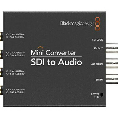 【中古】（新古品）Blackmagic Design Mini Converter SDI to Audio