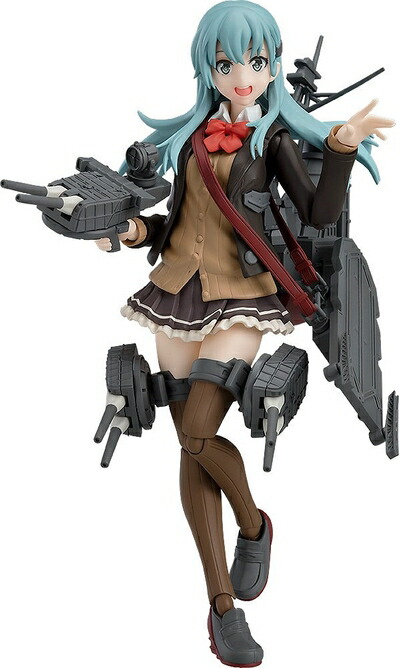 【中古】（新古品） figma 艦隊これくしょん ‐艦これ‐ 鈴谷改二 ノンスケール ABS&PVC製 塗装済み可動フィギュア