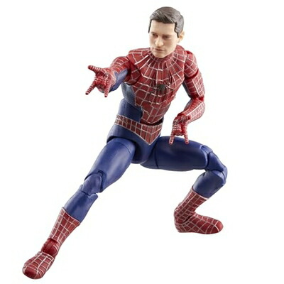 【中古】（新古品） Spider-Man MARVEL ハズブロ マーベルレジェンド・シリーズ フレンドリー・ネイバーフッド・スパイダーマン, スパイダーマン：ノー・ウェイ・ホーム 6インチ サイズ アクションフィギュア, 対象年齢4才以上 F6507 正規品