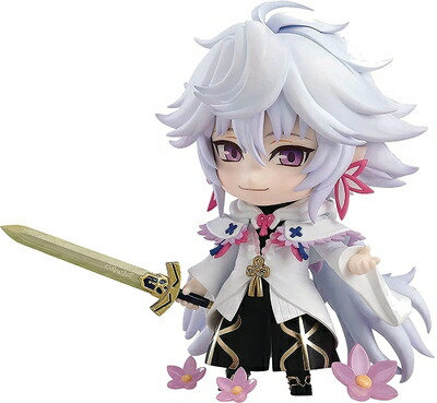 【中古】（新古品） ねんどろいど Fate/Grand Order キャスター/マーリン 花の魔術師Ver.