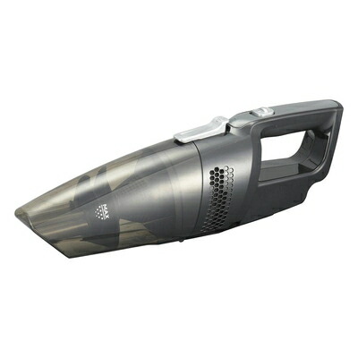 【中古】（新古品） オーム電機 充電式ハンディークリーナー コードレス掃除機 ブラシノズル/フラットノズル付き 紙パック不要 ダストカップ式 ブラック SOJ-H17N 08-1493 OHM