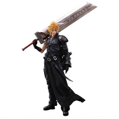 【中古】（新古品） FINAL FANTASY VII ADVENT CHILDREN PLAY ARTS改 クラウド・ストライフ(PVC塗装済みアクションフィギュア) [並行輸入品]