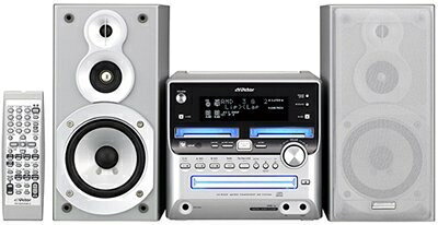 【中古】 VICTOR マイクロコンポーネントMDシステム UX-W5-S シルバー