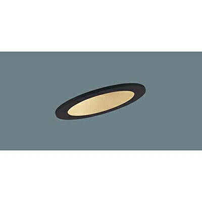 【中古】（新古品） パナソニック(Panasonic) 傾斜天井用ダウンライト 温白色・拡散・φ100 100形 ブラック LGD3401VLE1