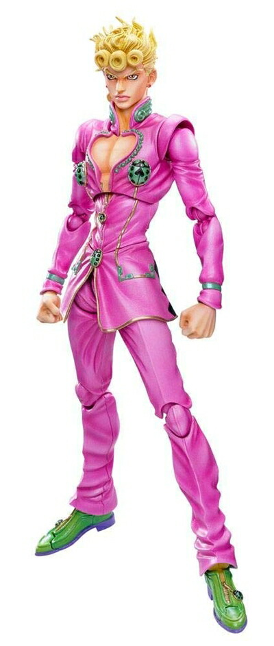 【中古】（新古品） 超像可動 『ジョジョの奇妙な冒険 第五部』ジョルノ・ジョバァーナ 約160mm PVC&ABS&ナイロン 塗装済み可動フィギュア