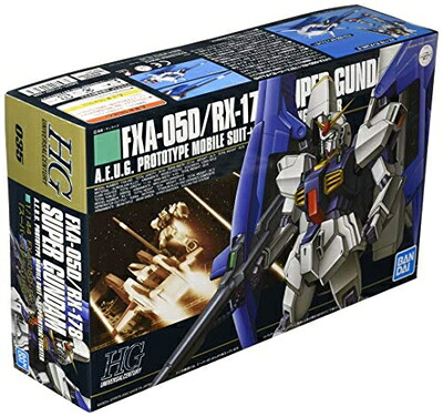 【中古】（新古品） HGUC 機動戦士Zガンダム スーパーガンダム 1/144スケール 色分け済みプラモデル