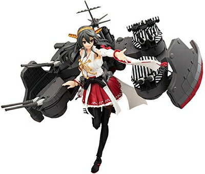 【中古】（新古品） アーマーガールズプロジェクト 艦隊これくしょん -艦これ- 榛名改二 全高約14cm フィギュア