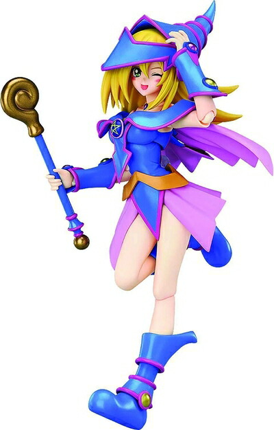 【中古】（新古品） figma 遊☆戯☆王デュエルモンスターズ ブラック・マジシャン・ガール ノンスケール ABS&PVC製 塗装済み可動フィギュア