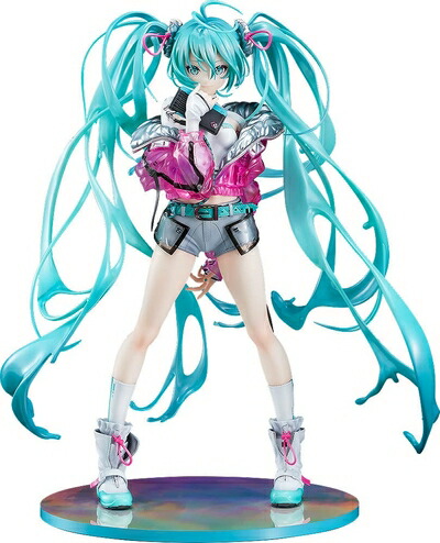 【中古】（新古品） キャラクター ボーカル シリーズ01 初音ミク 初音ミク with SOLWA 1/7スケール プラスチック製 塗装済み完成品フィギュア G94494