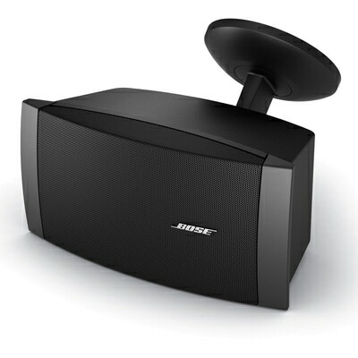 【中古】 Bose FreeSpace surface-mount loudspeaker with Ceiling-mount bracket 全天候型スピーカー 天井吊り下げブラケット付属 (1本) ブラック DS40SEB-CMB