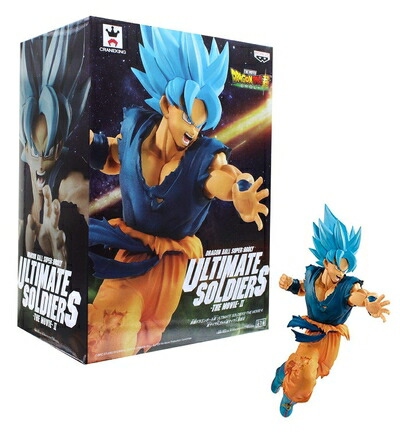 【中古】（新古品） バンプレスト 映画ドラゴンボール超 ULTIMATE SOLDIERS THE MOVIE II 超サイヤ人ゴッド超サイヤ人孫悟空