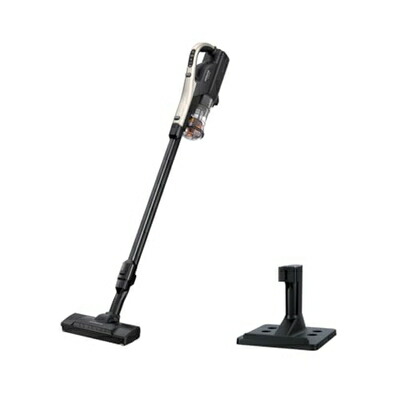 【中古】（新古品） 日立 掃除機 パワかるスティック コードレス スティッククリーナー PV-BL30K N ライトゴールド 日本製 軽量1.4ｋｇ 自走式 新生活 一人暮らし 二人暮らし ハンディクリーナー｜ベアホームズ
