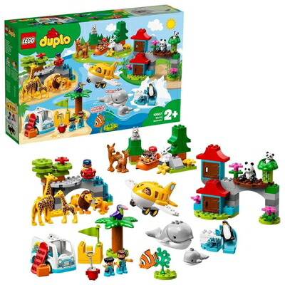 【中古】レゴ(LEGO) デュプロ 領域のどうぶつ 領域回転運動探し回る 10907 知育手あそび 立ちはだかる 手あそび お嬢さん お坊っちゃん