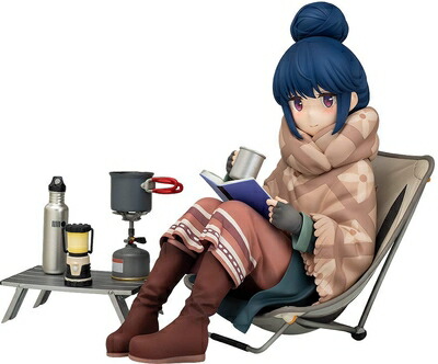 【中古】（新古品） ゆるキャン△ 志摩リン 1/7スケール ABS&PVC製 塗装済み完成品フィギュア