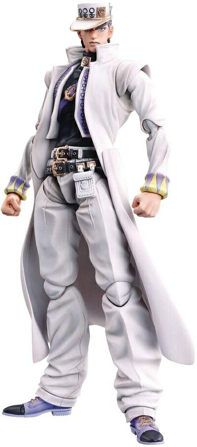 【中古】（新古品） 超像可動 『ジョジョの奇妙な冒険 第四部』 空条承太郎 約150mm PVC&ABS&ナイロン 塗装済み可動フィギュア