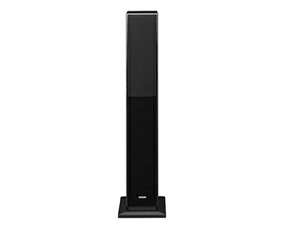 【中古】（新古品） デノン Denon SC-T37 スピーカー フロントトールボーイ ハイレゾ対応 SC-17 SC-37シリーズ 1台 ブラック SC-T37K