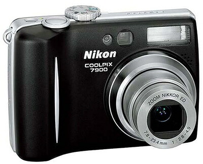 【中古】 Nikon COOLPIX 7900 クラシックブラック E7900B