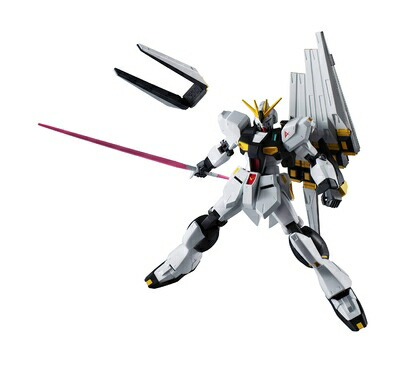 【中古】（新古品） TAMASHII NATIONS GUNDAM UNIVERSE 機動戦士ガンダム 逆襲のシャア RX-93 νGUNDAM 約150mm ABS&PVC製 塗装済み可動フィギュア
