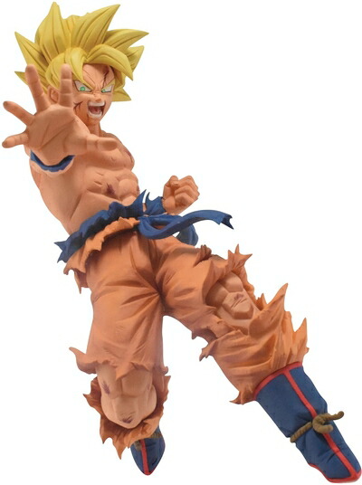 【中古】（新古品） バンプレスト ドラゴンボール超 とよたろうが描いてみた!! 親子かめはめ波 孫悟空