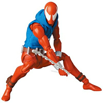 【中古】（新古品） MAFEX マフェックス No.186 MAFEX SCARLET SPIDER スカーレット スパイダー (COMIC Ver.) 全高約155mm ノンスケール 塗装済み アクションフィギュア