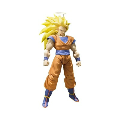 【中古】（新古品） TAMASHII NATIONS S.H.フィギュアーツ スーパーサイヤ人3 孫悟空 約155mm PVC&ABS製 塗装済み可動フィギュア