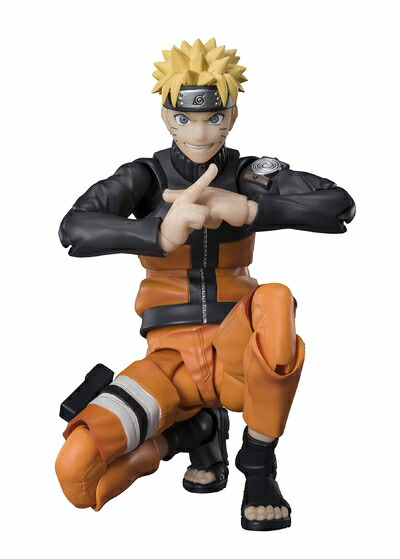【中古】（新古品） TAMASHII NATIONS S.H.フィギュアーツ NARUTO -ナルト- 疾風伝 うずまきナルト -希望を託された九尾の人柱力- 約145mm PVC&ABS製 塗装済み可動フィギュア
