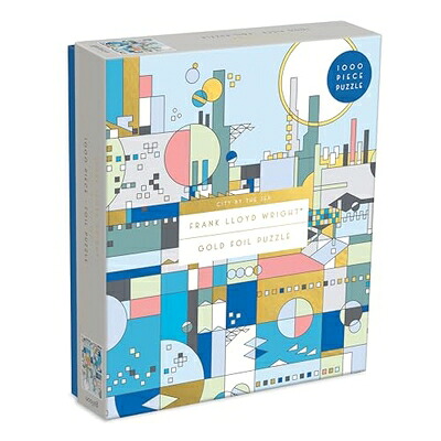 【中古】 Frank Lloyd Wright City by the Sea Foil Puzzle: 1000 Pieces｜ベアホームズ