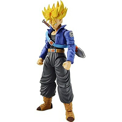 【中古】（新古品） フィギュアライズスタンダード ドラゴンボール 超サイヤ人トランクス(リニューアル) 色分け済みプラモデル