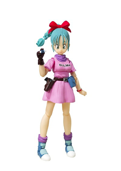 【中古】(新古品) TAMASHII NATIONS S.H.フィギュアーツ ドラゴンボール ブルマ -大冒険の始まり-(再販版) 約135mm ABS&PVC製 塗装済み可動フィギュア|ベアホームズ