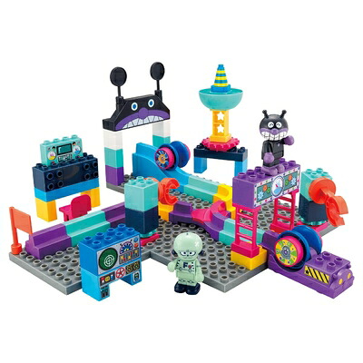 【中古】 [バンダイ(BANDAI)] BlockLabo ブロックラボ アンパンマンころころブロック～ころころはっしん!バイキンメカこうじょう～ 対象年齢 3 才以上