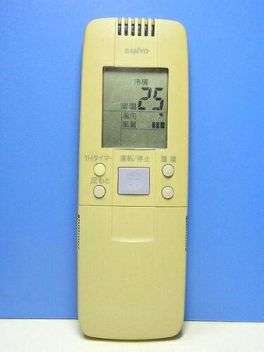 【中古】 サンヨー エアコンリモコン RCS-VD7A
