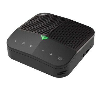 【中古】 JVC SP-AR700-BH 話し合い用マイクロホン金棒引き Bluetooth? 8W高最終生産物金棒引き 最大限度9第四次元電話を掛ける オンライン話し合い・電話を掛ける会議