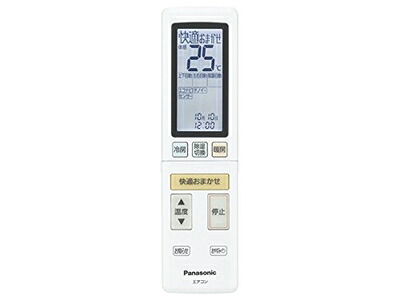 【中古】 ACRA75C4775X パナソニック Panasonic エアコン リモコン（リモコンホルダー付き）