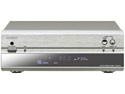 【中古】 Denon PRESTA オーディオチューナー シルバー TU-201SA