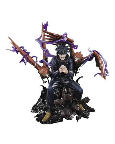 【中古】（新古品） TAMASHII NATIONS フィギュアーツZERO 呪術廻戦 伏黒恵 約210mm PVC・ABS製 塗装済み完成品フィギュア