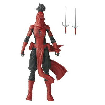【中古】（新古品） ハズブロ(HASBRO)MARVEL ハズブロ マーベルレジェンド・シリーズ エレクトラ・ナチオス デアデビル、6インチ(15センチ)サイズ アクションフィギュア、アクセサリー2個付き F6572 正規品｜ベアホームズ