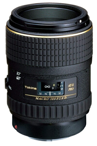 【中古】 Tokina マクロ命令水晶体 AT-X M100 PRO D 100粍 F2.8 MACRO キヤノン用 写真フィルム/デジタル一眼相応う 633953