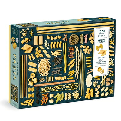 【中古】 The Art of Pasta Puzzle With Shaped Pieces: 1000 Pieces 7,946円