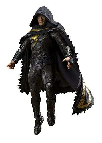 【中古】（新古品） TAMASHII NATIONS S.H.フィギュアーツ ブラックアダム 約165mm PVC&ABS&布製 塗装済み可動フィギュア BAS64170