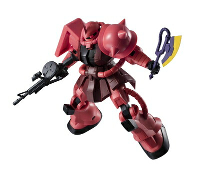 【中古】（新古品） TAMASHII NATIONS GUNDAM UNIVERSE 機動戦士ガンダム MS-06S CHAR'S ZAKU II 約150mm ABS&PVC製 塗装済み可動フィギュア